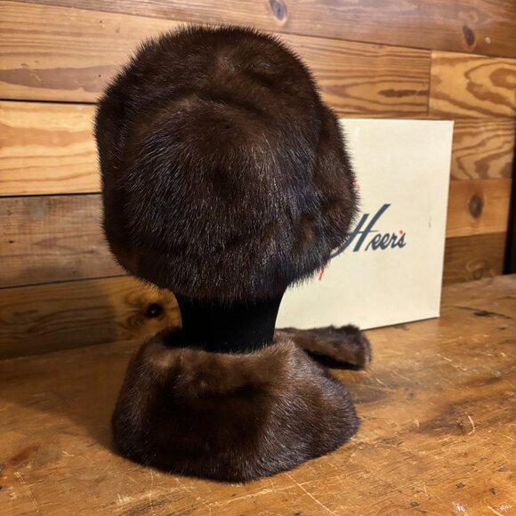 Vintage Betmar Mink Hat & Neck Wrap - Picture 3 of 5